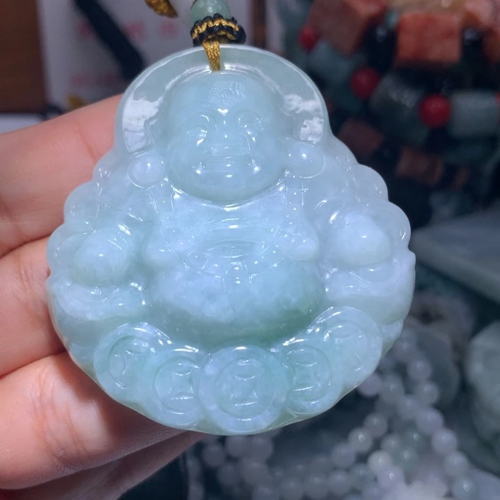 颈饰未镶嵌翡翠保真天然A货翡翠