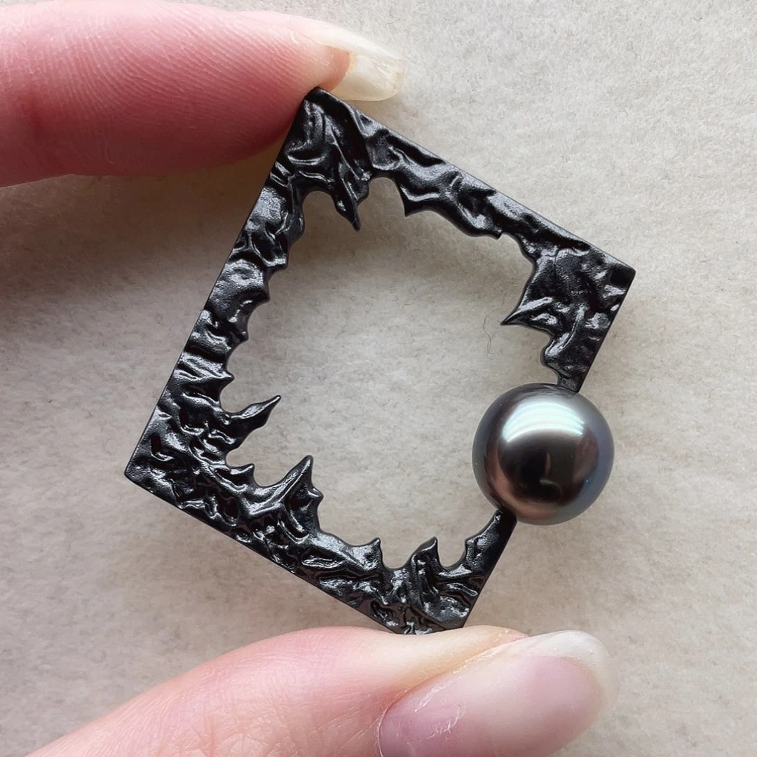 吊坠54海水珍珠银S925镶嵌