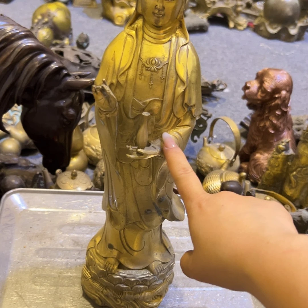 黄铜摆件，文房摆件工艺品艶****）