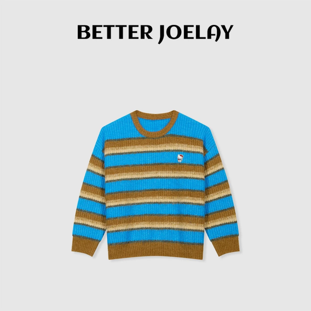 BETTER JOELAY-【Kitty的毛衣】时尚针织套头毛衣温柔百搭LL5358
