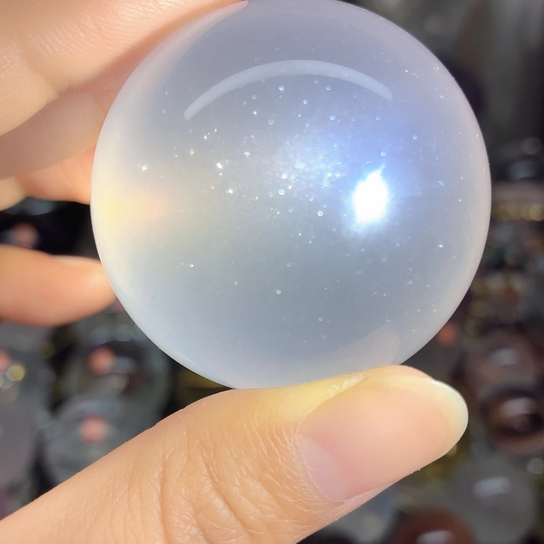 珠宝半成品未镶嵌水晶净体草莓晶彩针金沙45.6