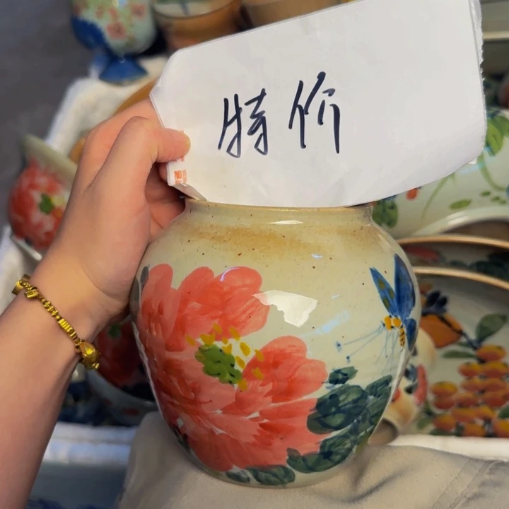 瓷片景德镇陶瓷手工手绘