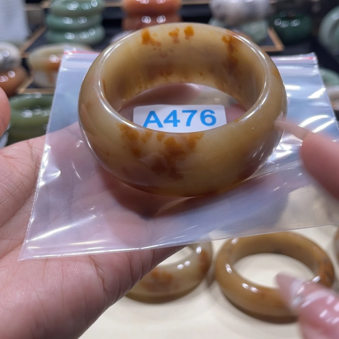 石英质玉手镯未镶嵌原*清