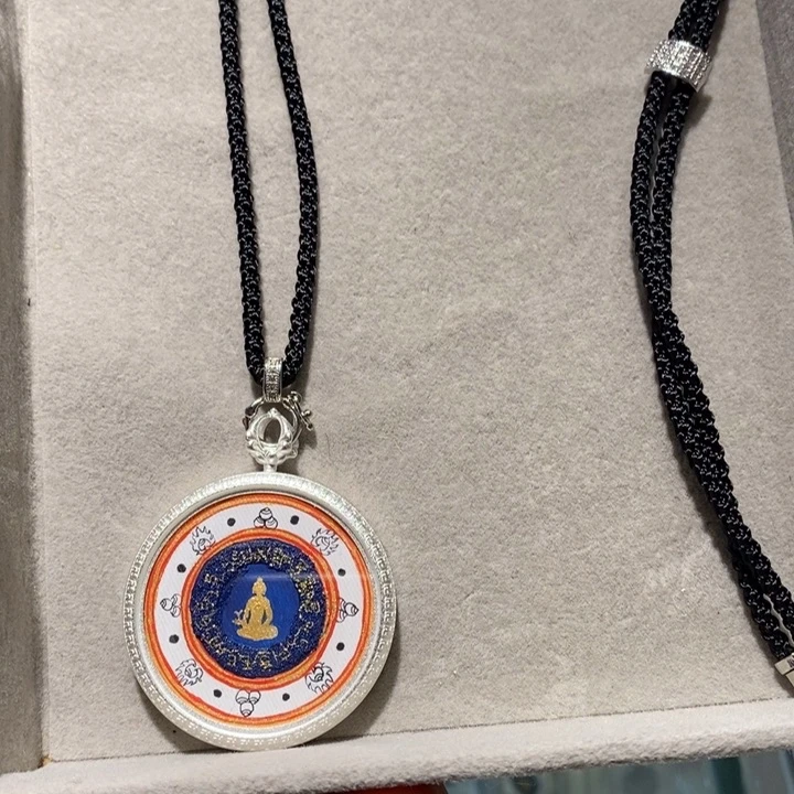 吊坠唐卡之家。3.5药师