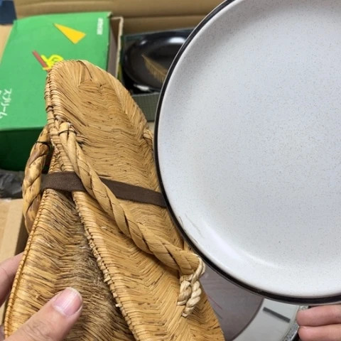瓷片摆件工艺品瓷器摆件777