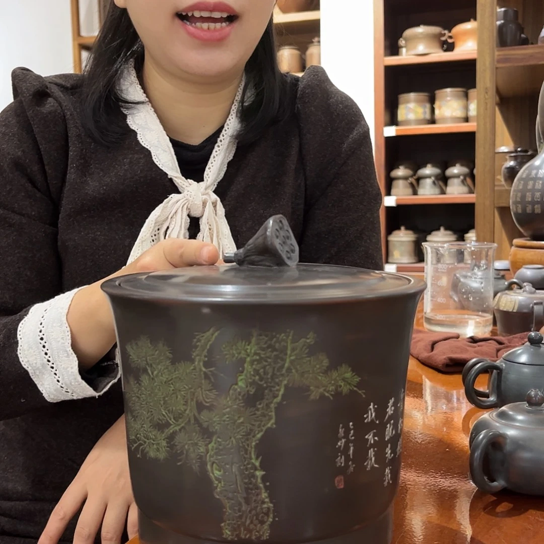 坭兴陶纯手工罐1斤装