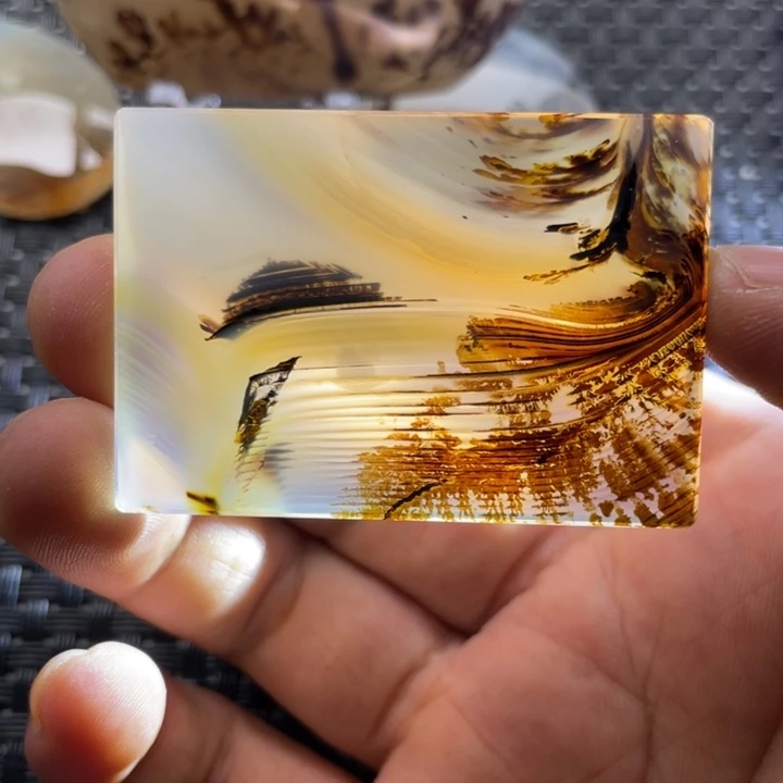 塑***子玛瑙/玉髓未镶嵌颈饰