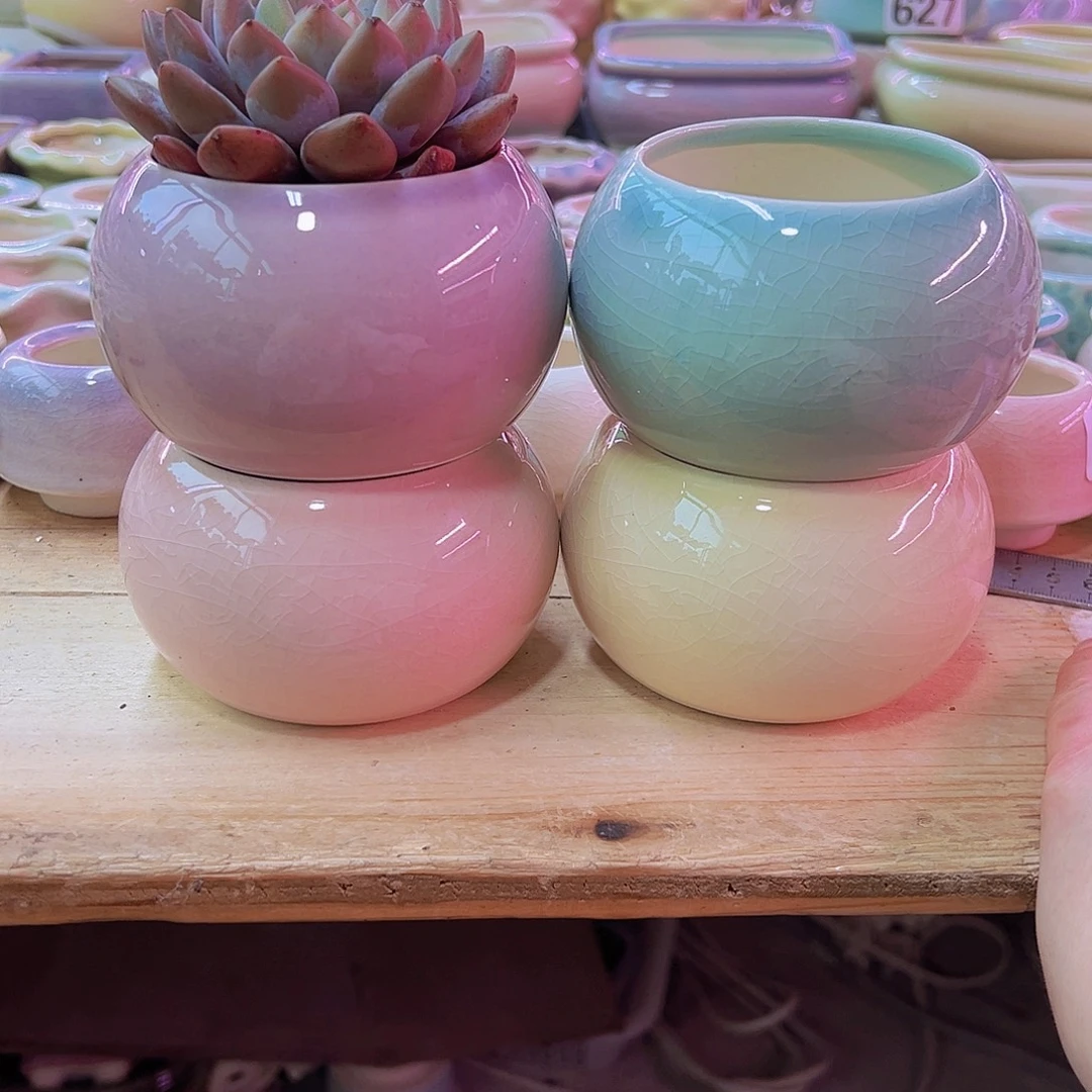 陶瓷花盆当场凑满12包邮