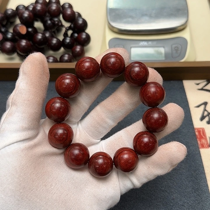 手串/手链小叶紫檀单面饱满龙鳞