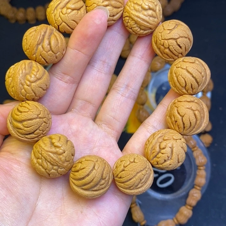 吊坠桃核秦岭龙纹桃核22