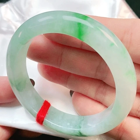 未镶嵌手镯翡翠正圈2814