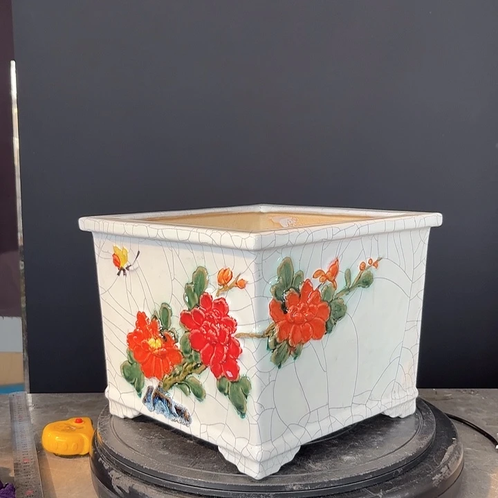 奕***哥瑕疵石湾盆石湾盆石湾盆