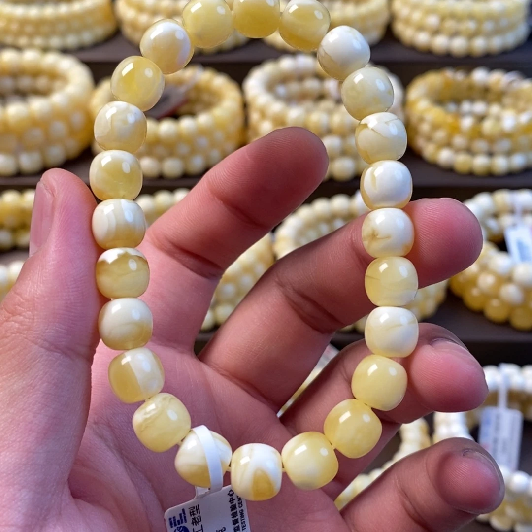 未镶嵌蜜蜡珠宝奇石9mm