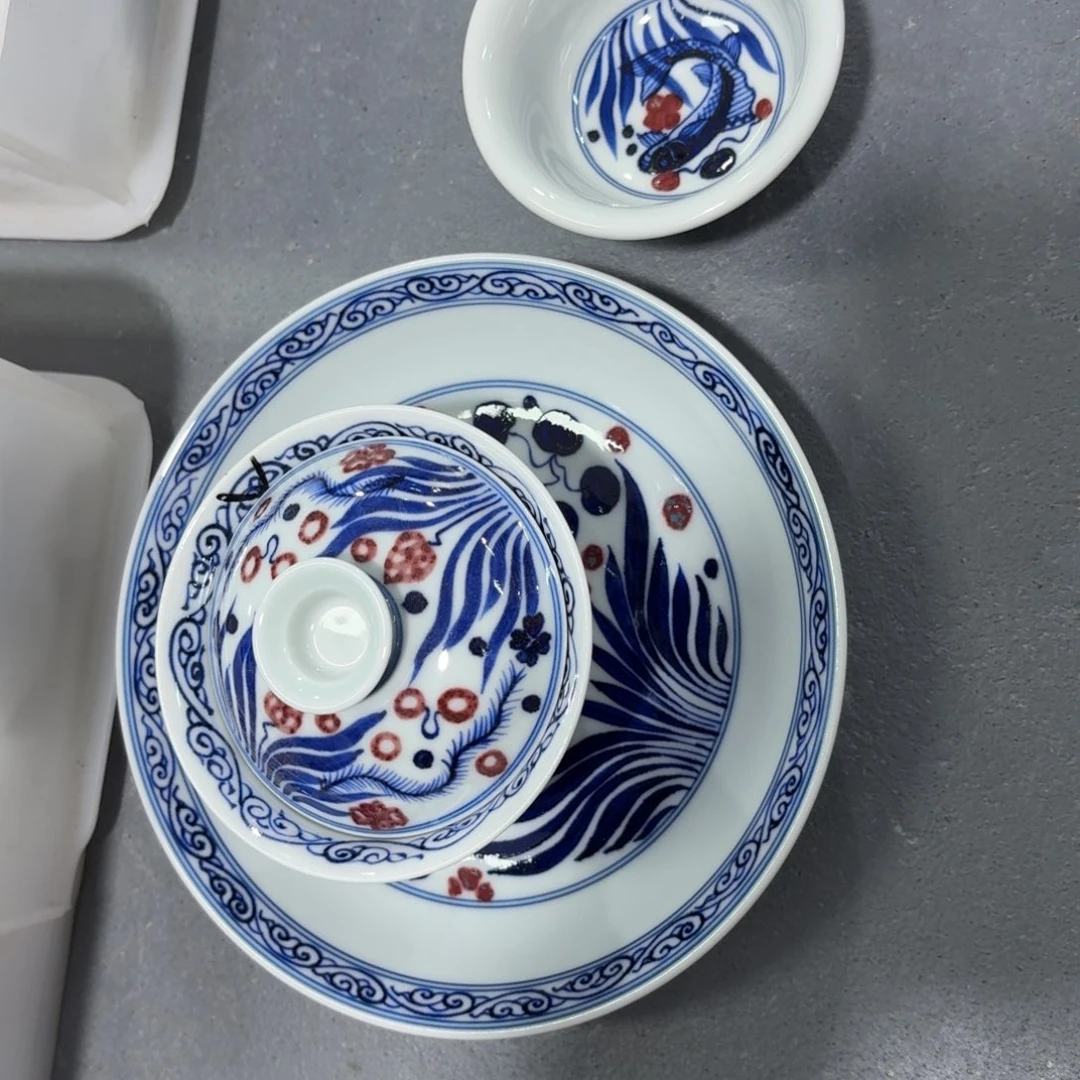 杯子瓷言所老曹甄选好瓷微瑕一套