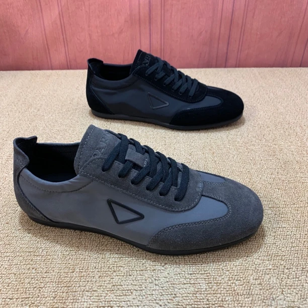 广州春夏新款纯皮配科技布男鞋！8229-2