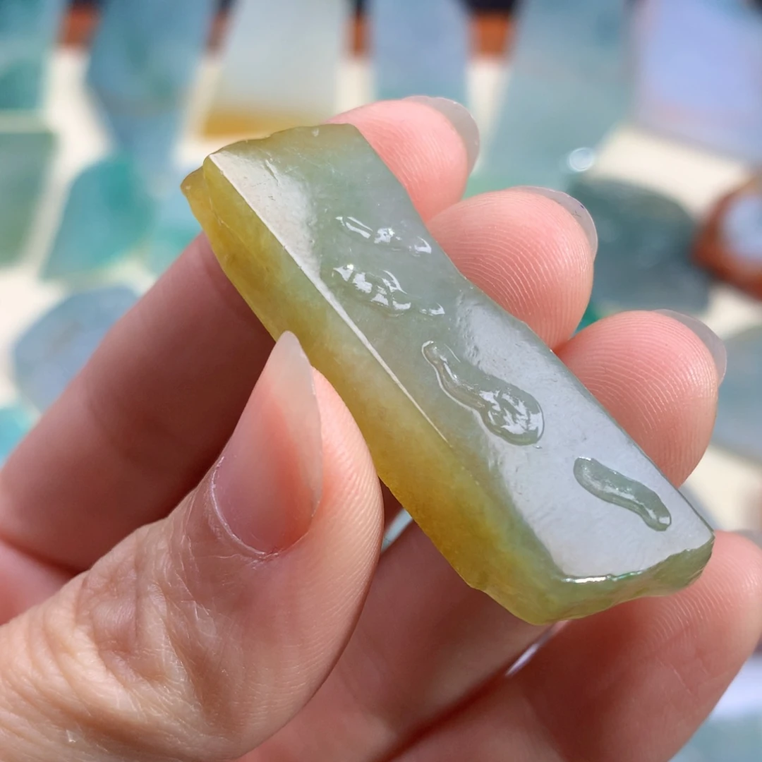 定制翡翠未镶嵌天然缅甸翡翠包邮