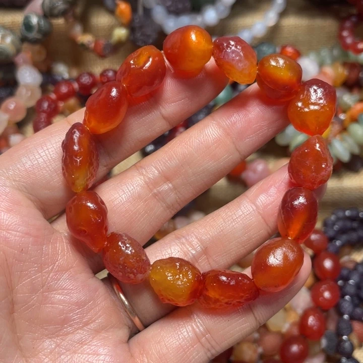 玛瑙/玉髓未镶嵌手链