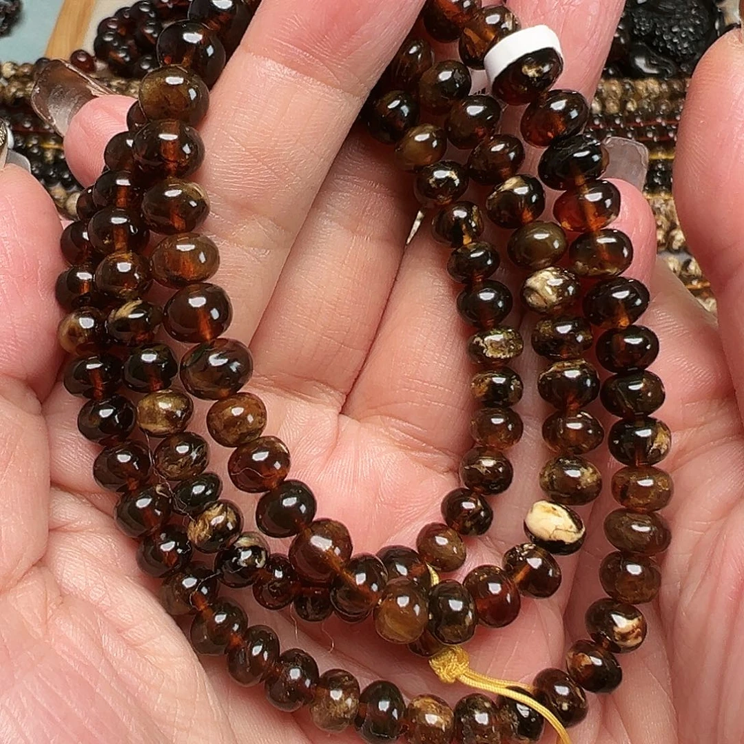 琥珀未镶嵌裸石抚顺琥珀20525六