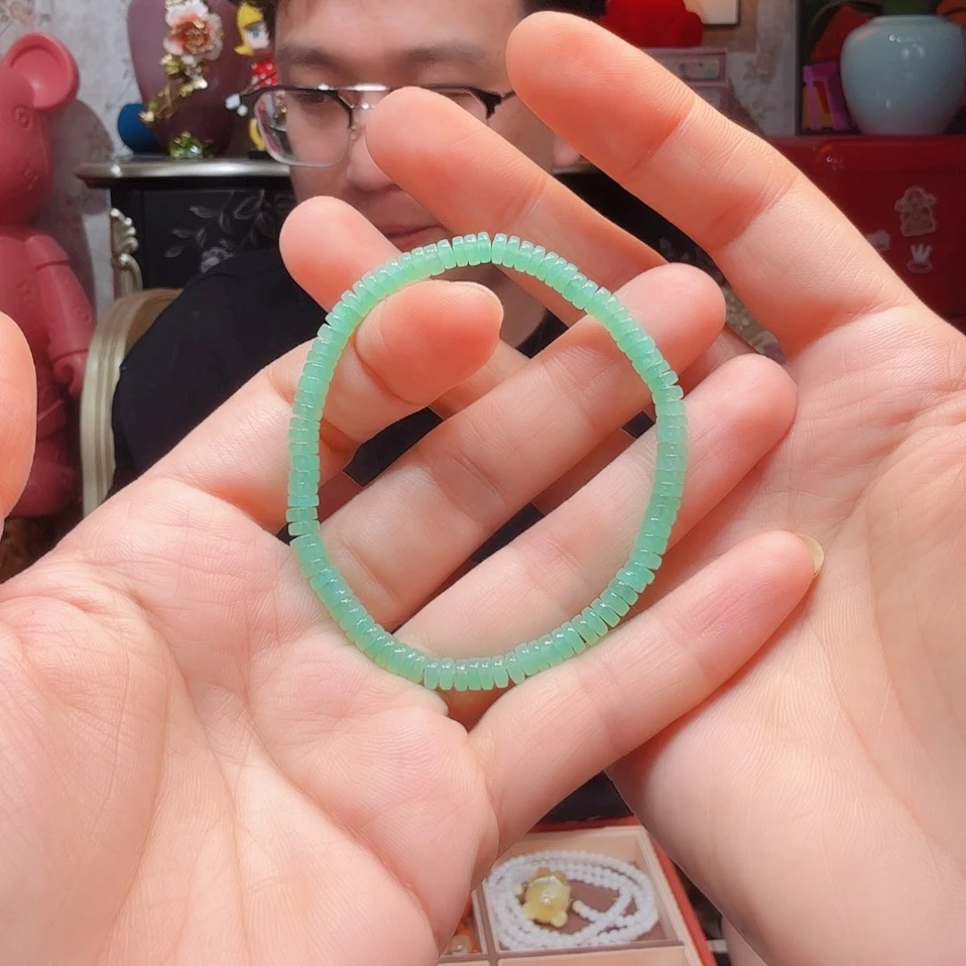 石英质玉手链未镶嵌手串