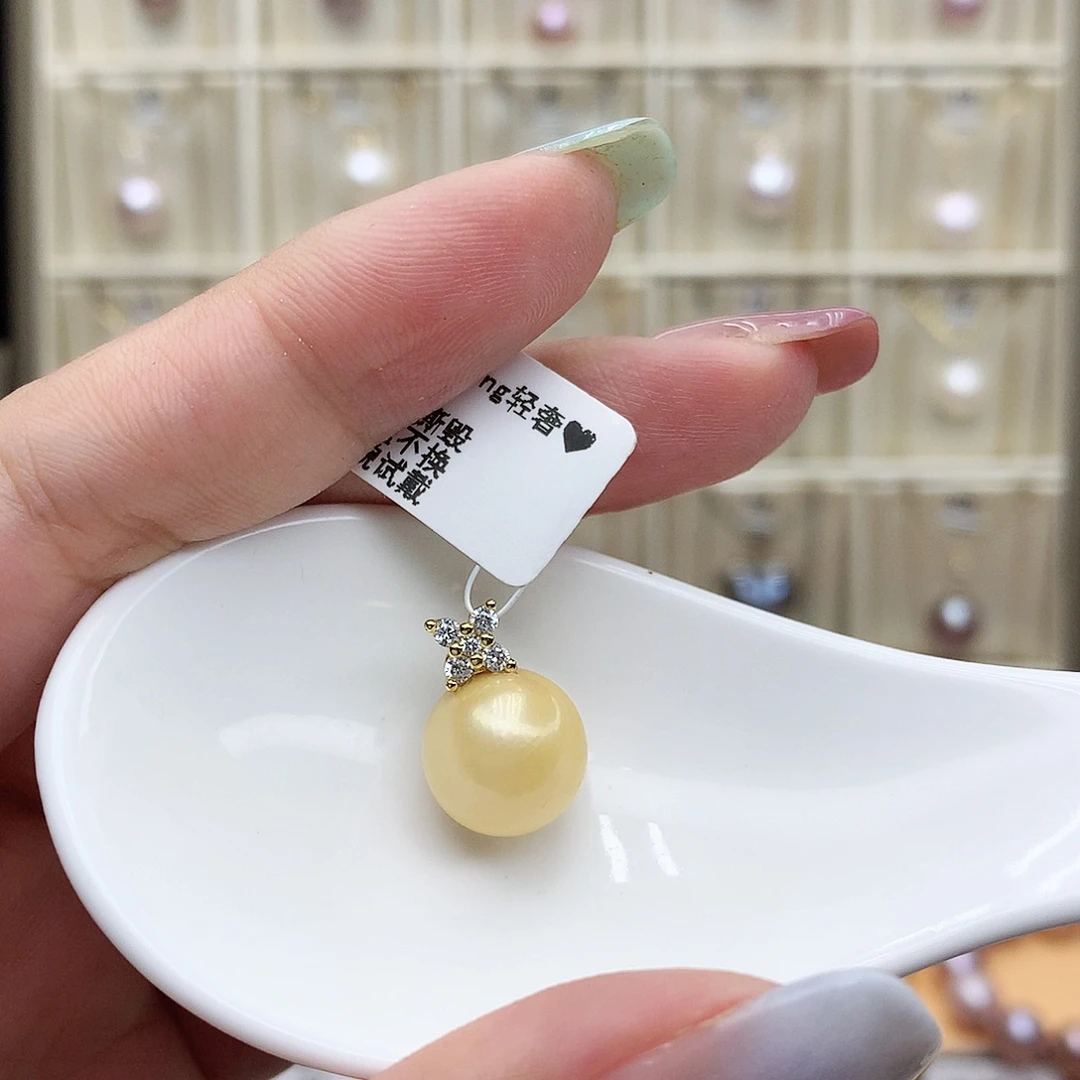 颈饰合金淡水珍珠