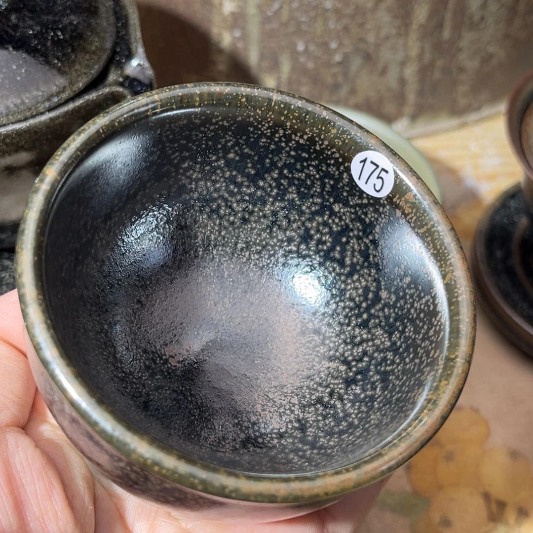 茶盏义兴龙窑坚持真柴烧微瑕