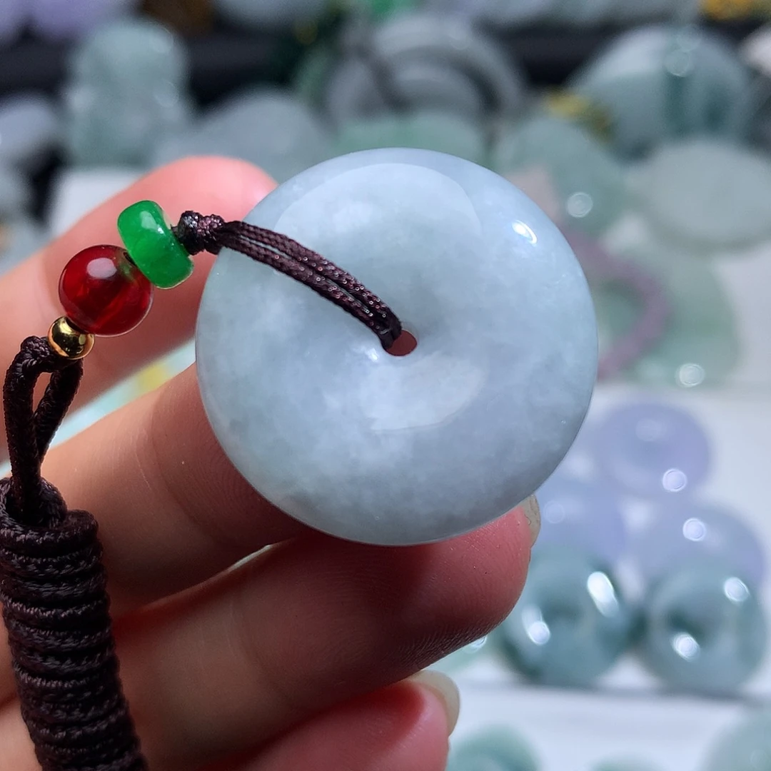 翡翠未镶嵌颈饰541