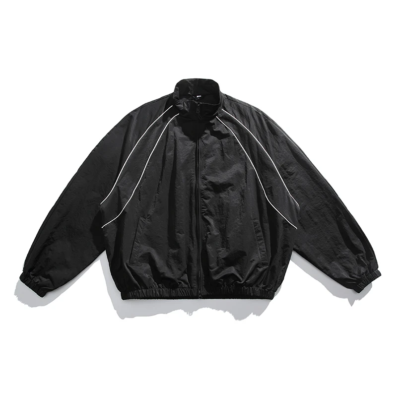 【2025新款户外三防肌理感面料】复古夹克潮牌设计感高品质外套男女