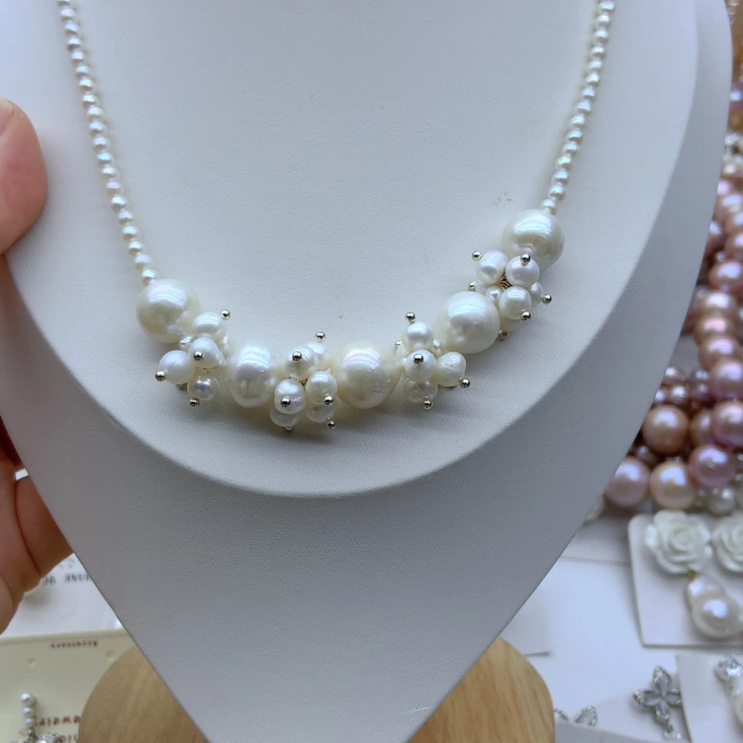 耳饰未镶嵌淡水珍珠