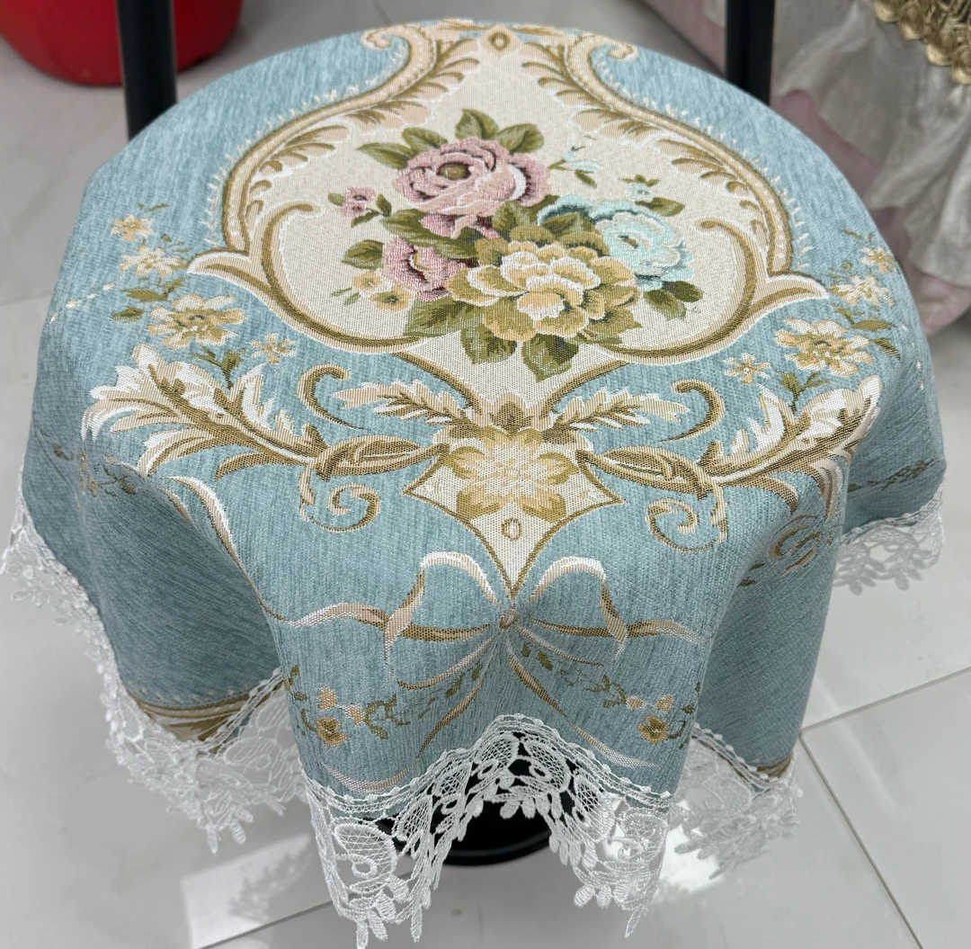 内径60*60（含花边70*70）雪尼尔万能盖巾