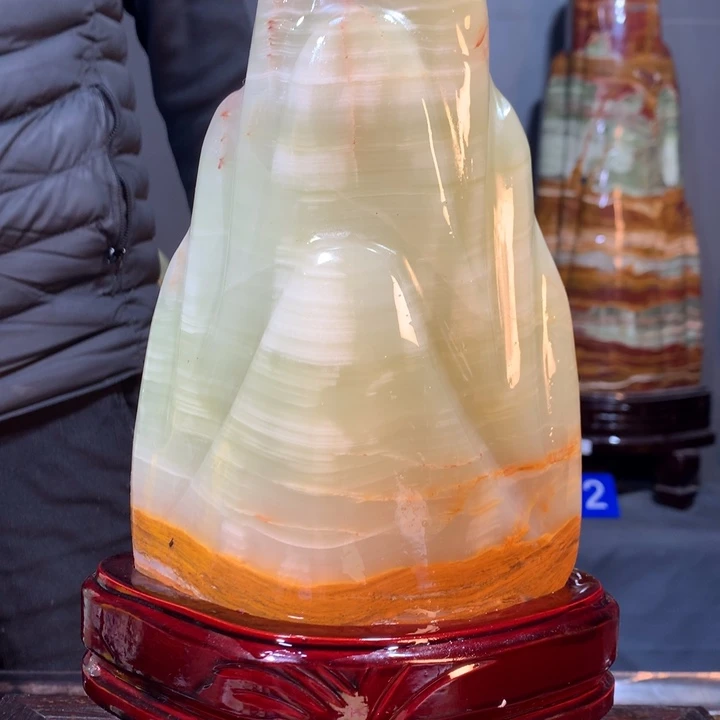 石材天然原石摆件