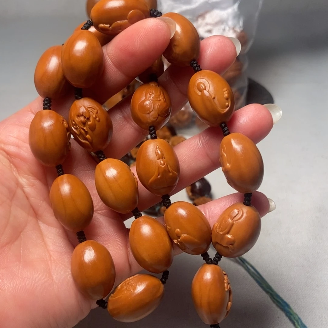 橄榄核手串/手链无相佛手持