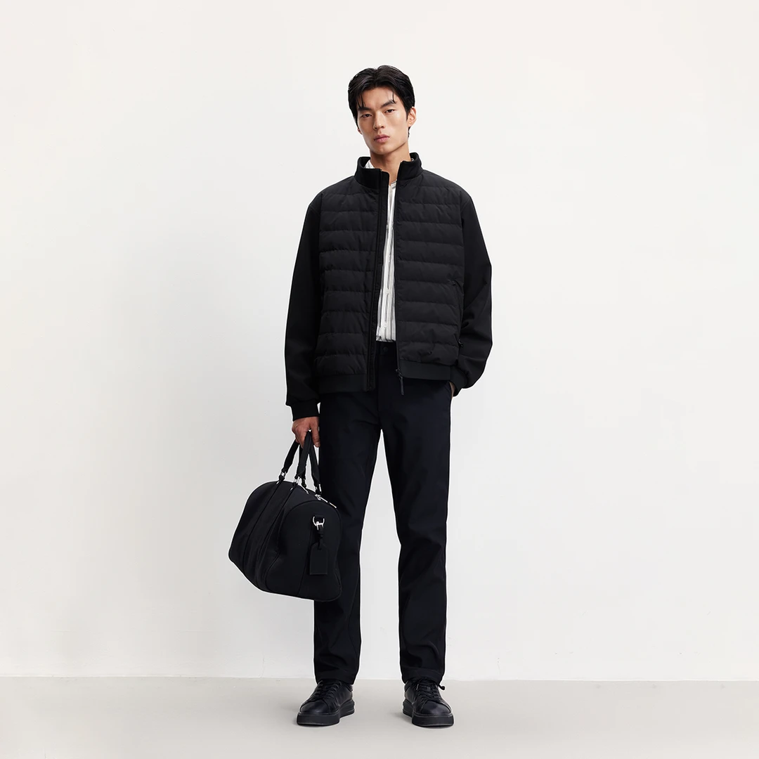 1061【金拐子专属】杰克琼斯Jack Jones羽绒服立领鸭绒225323007