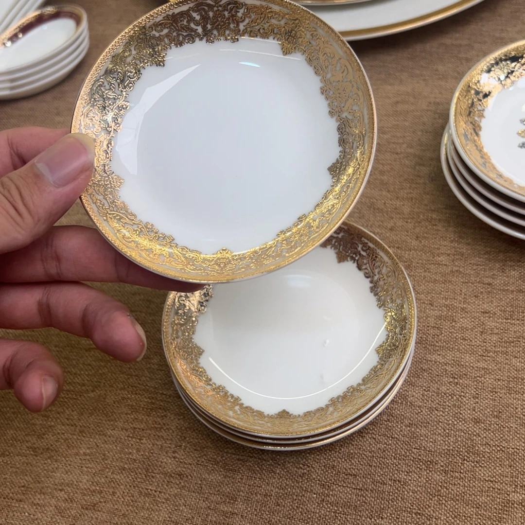 瓷片4寸味碟四个一单尾单