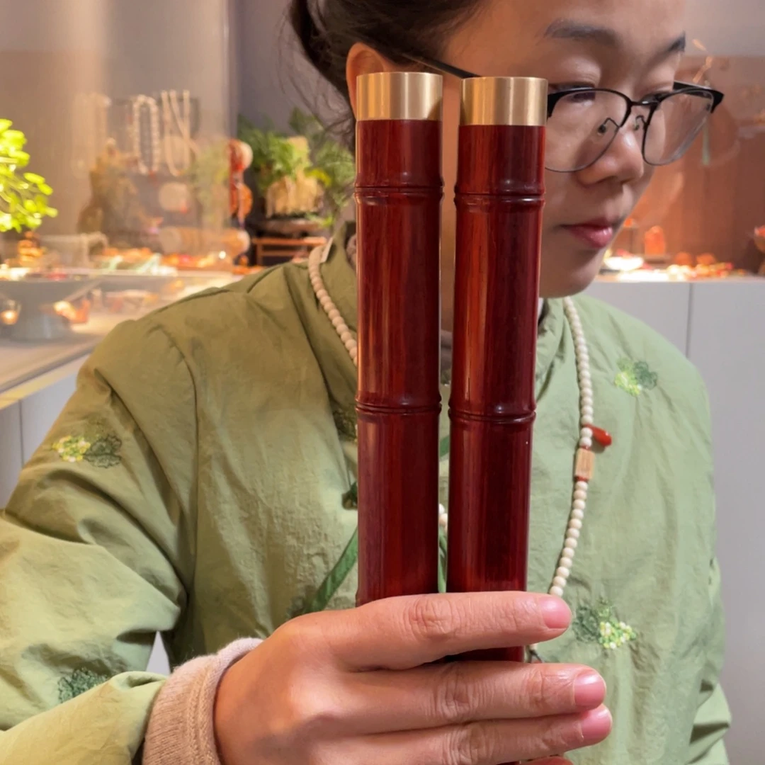 C***N木方颜竹木艺术把件