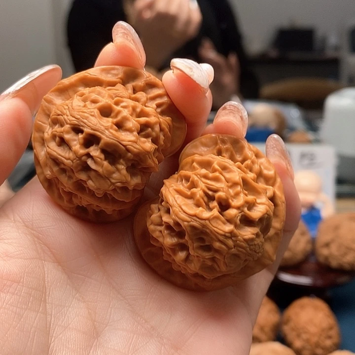 文玩核桃把件宫灯41