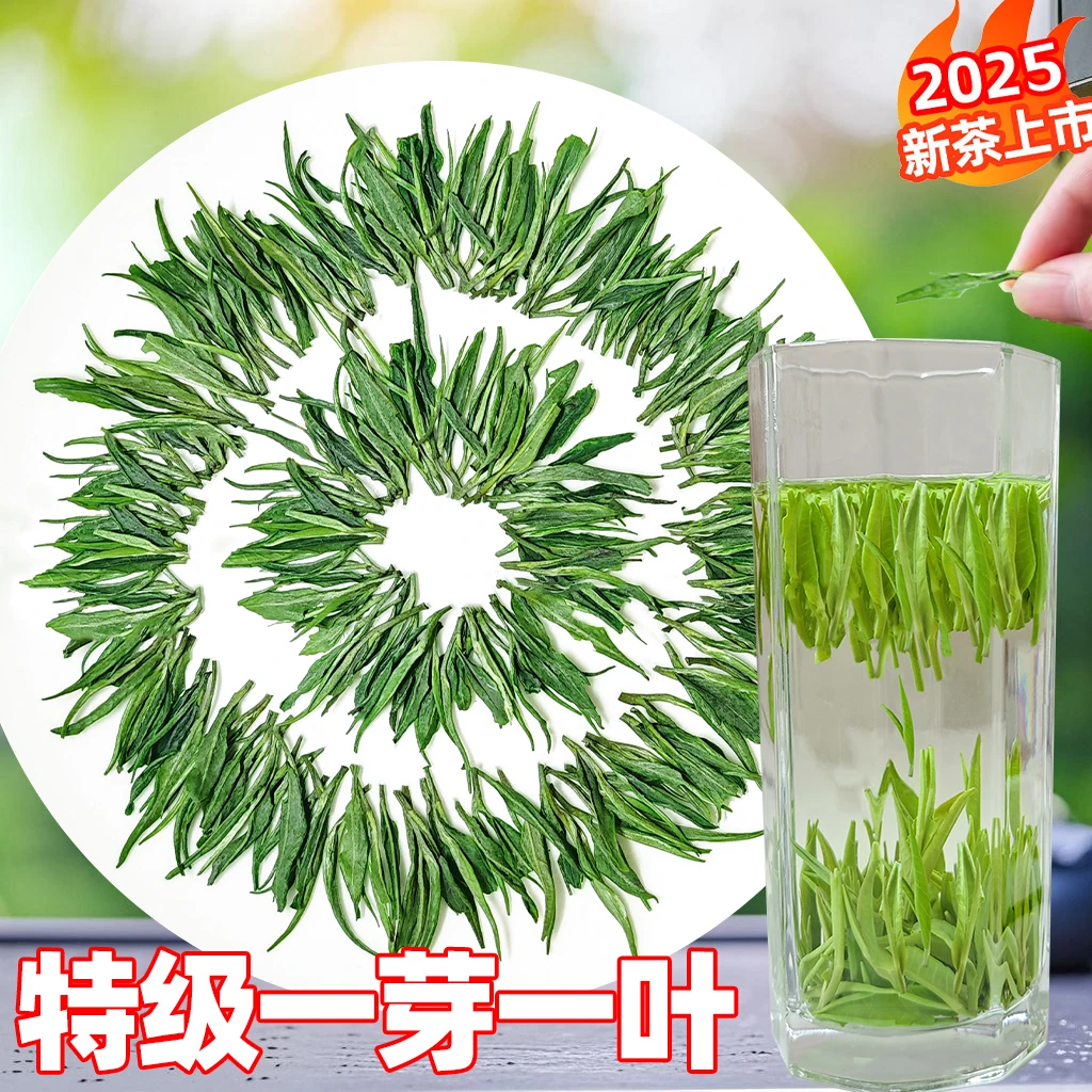 2025新茶特级雀舌一芽一叶绿茶明前高山手工嫩芽正宗贵州湄潭翠芽