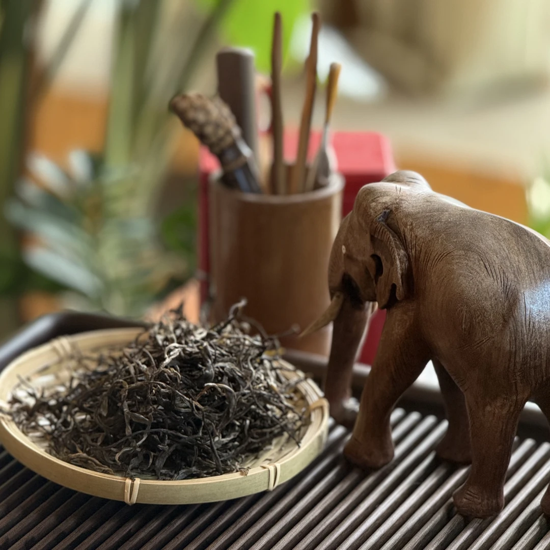 易武刮风寨茶王树小高杆16克2025年头春古树生茶