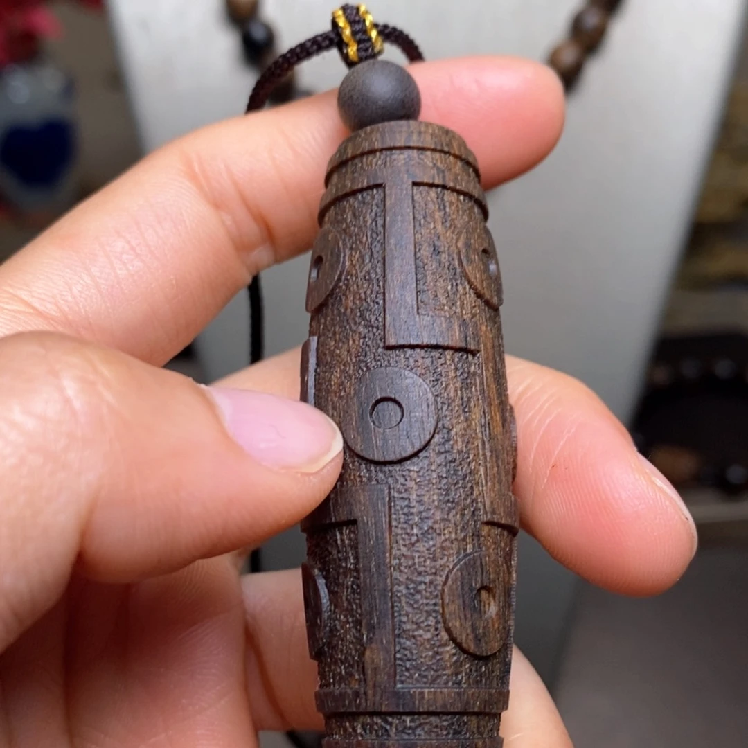 沉香木手串越南芽庄白棋楠吊坠
