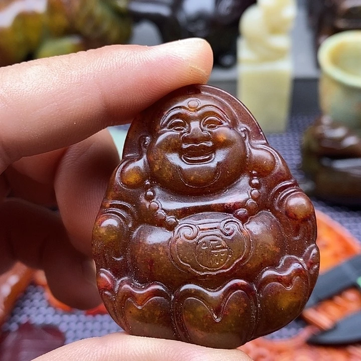 未镶嵌蛇纹石玉颈饰