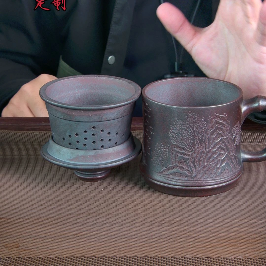 紫砂茶杯高档紫砂茶具套装