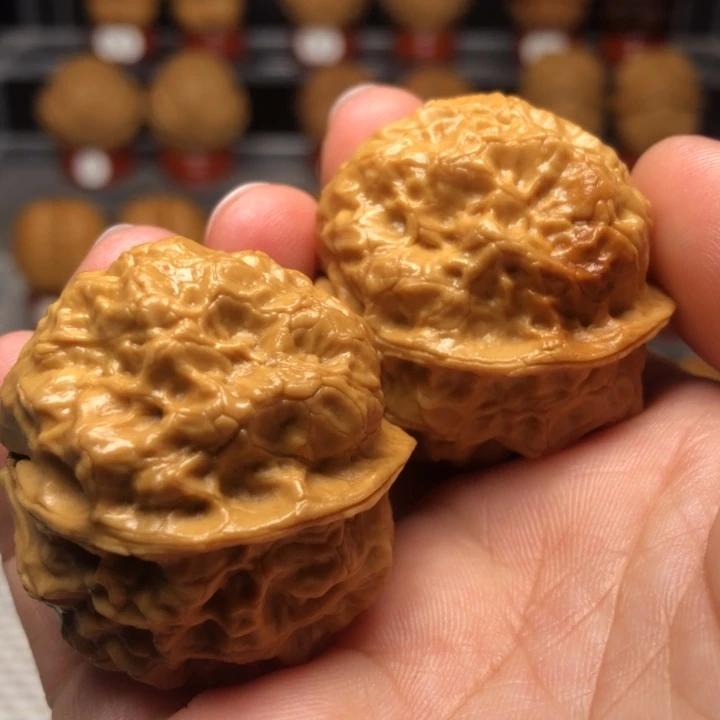 文玩核桃把件4天师疙瘩包