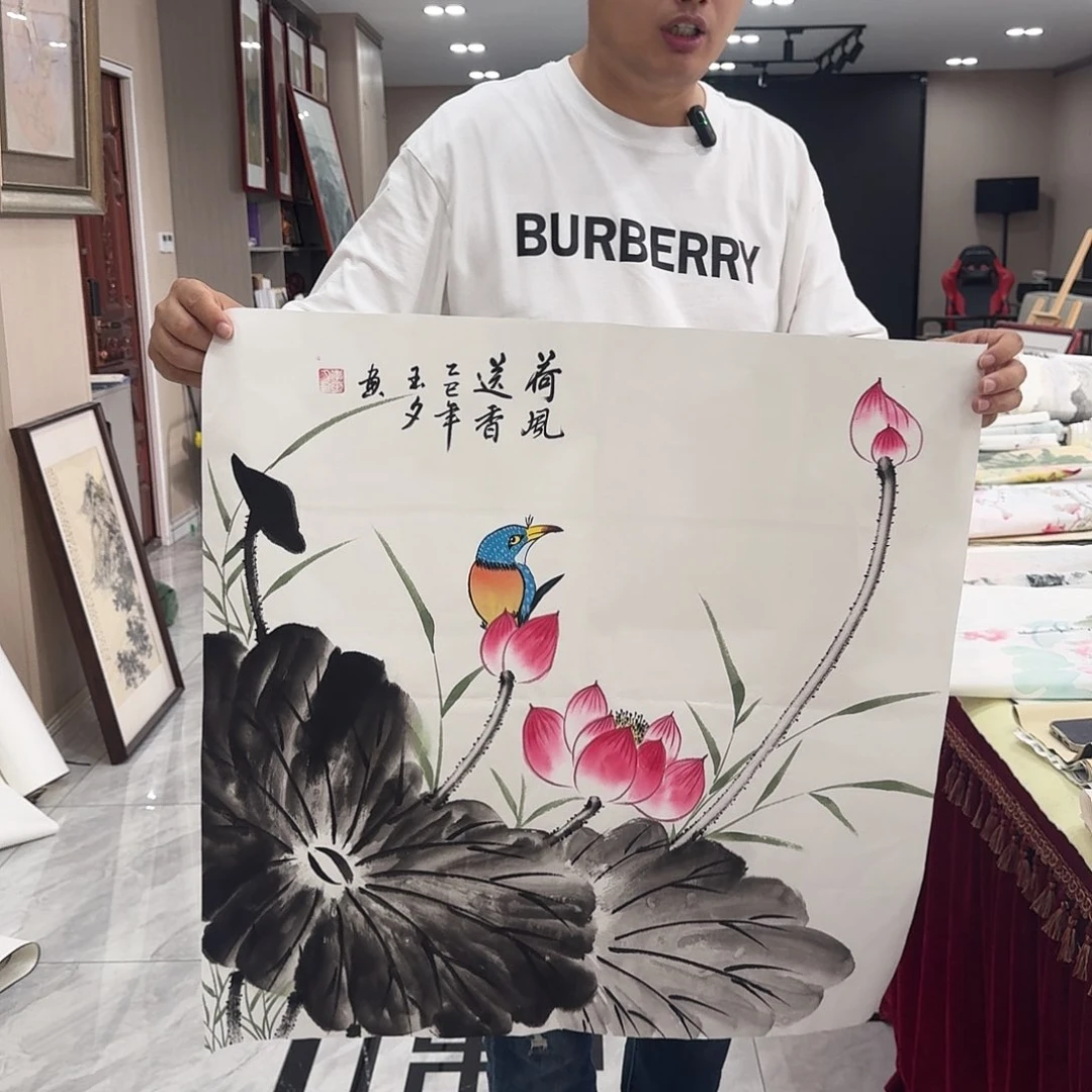 国画国画作品多次入选
