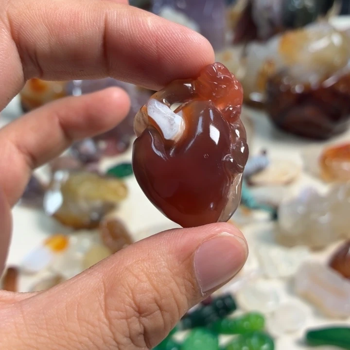 未镶嵌颈饰玛瑙/玉髓