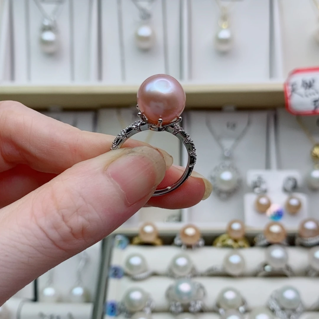 未镶嵌淡水珍珠戒指A