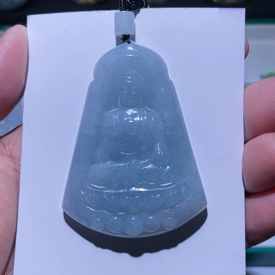 颈饰未镶嵌翡翠挂件