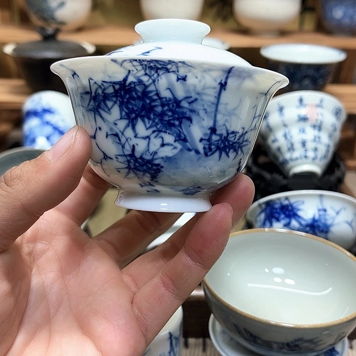 潇***生景德镇陶瓷手工手绘