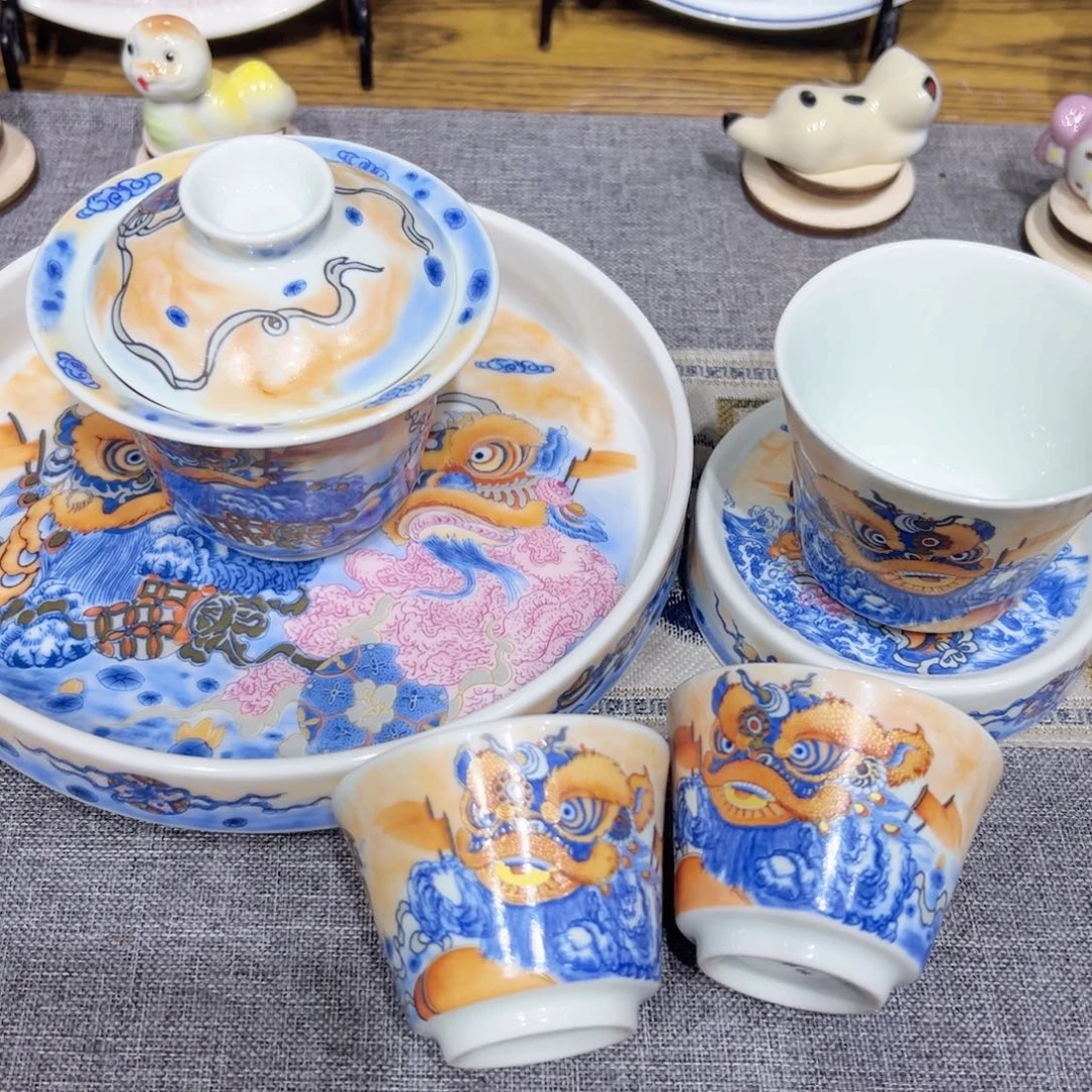 景德镇陶瓷高温茶具