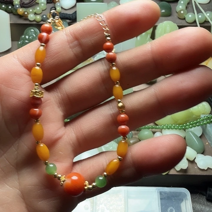 和田玉（糖玉）未镶嵌颈饰