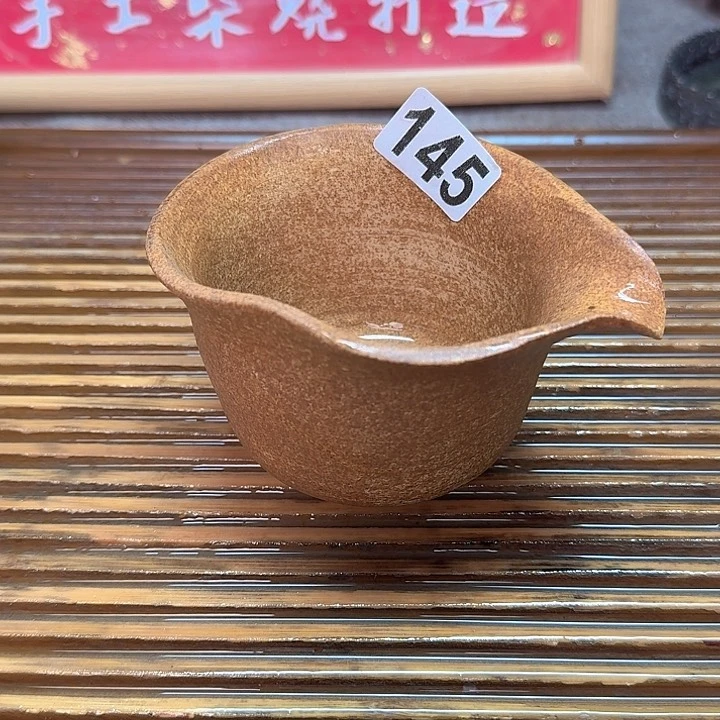 纯手工制作粗陶茶具