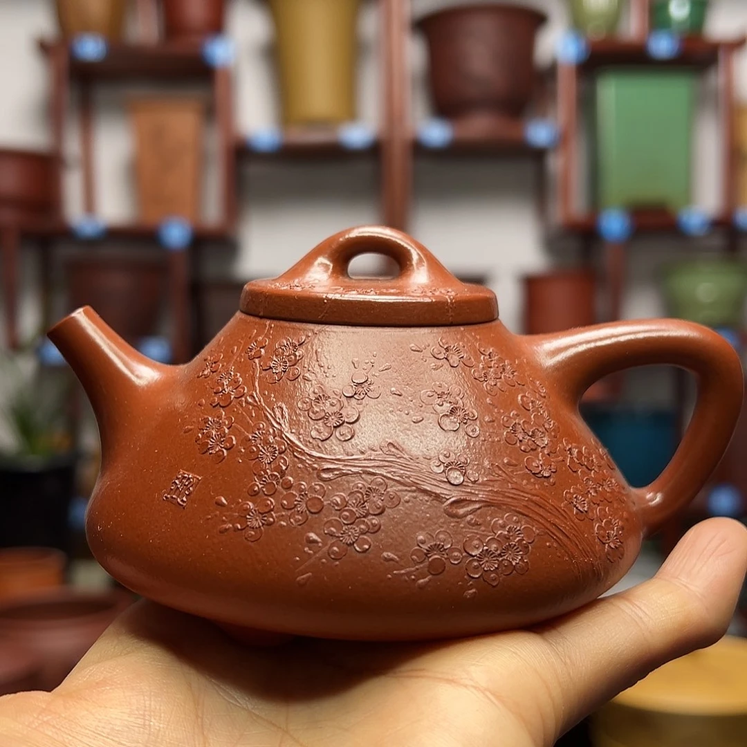 紫砂花盆天*涯紫砂壶